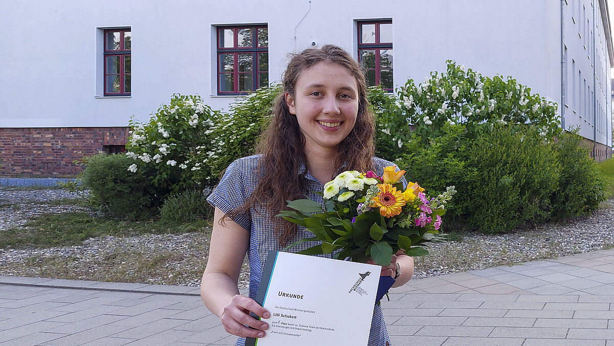 Science Slam-Königin