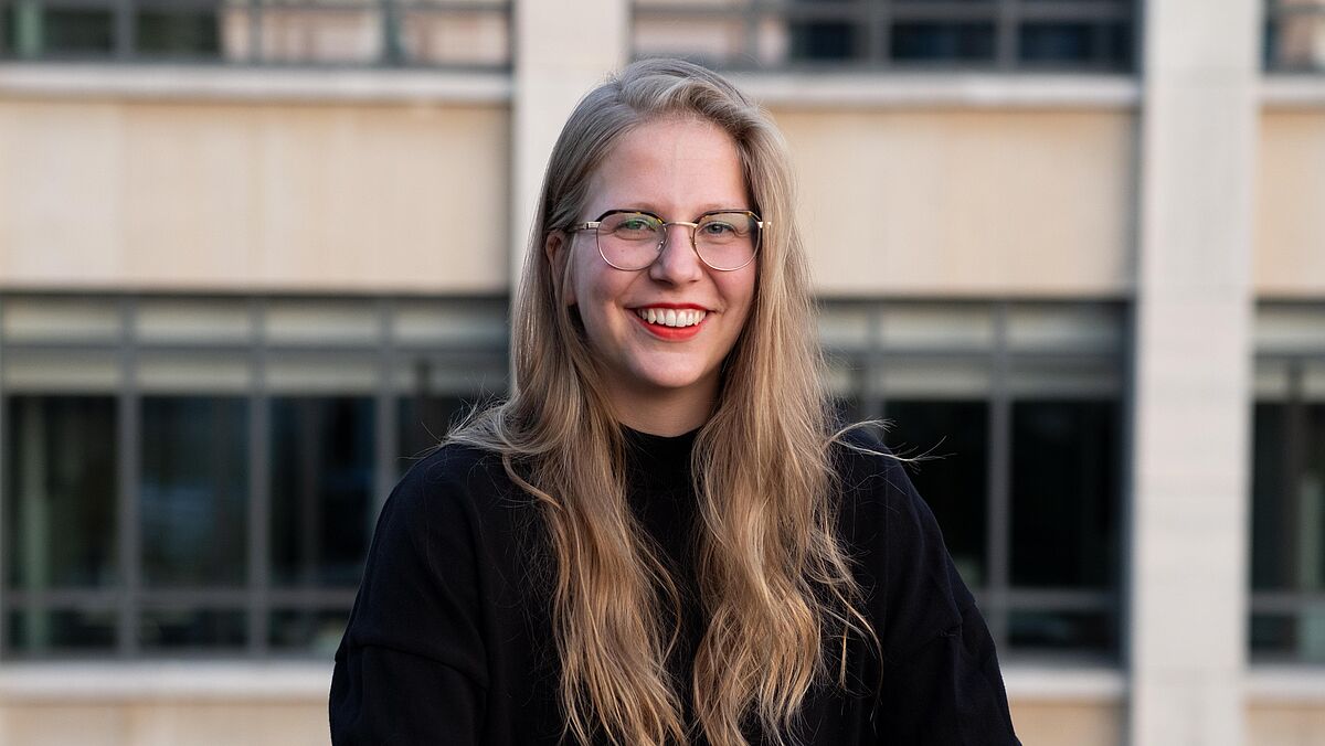 Stipendiatin Rebekka Jochem