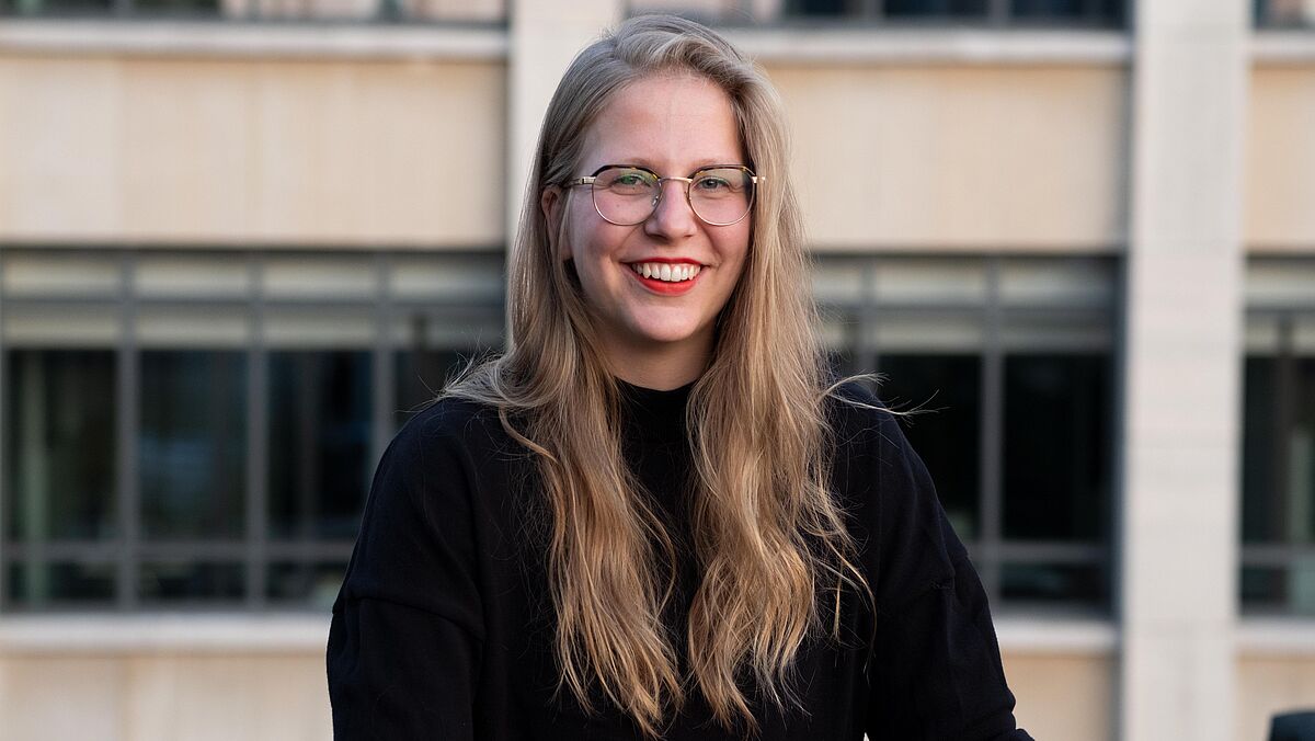 Stipendiatin Rebekka Jochem