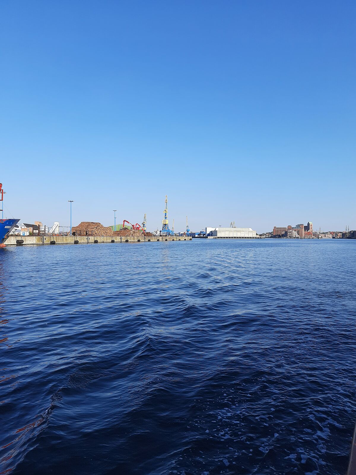 Wismar vom Wasser aus